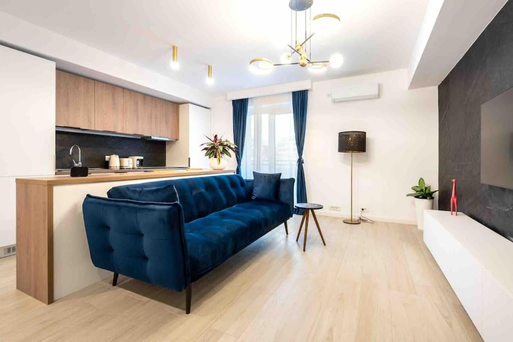 Apartamento Blue Velvet Bucarest Exterior foto
